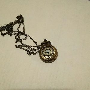 Pocket watch necklace